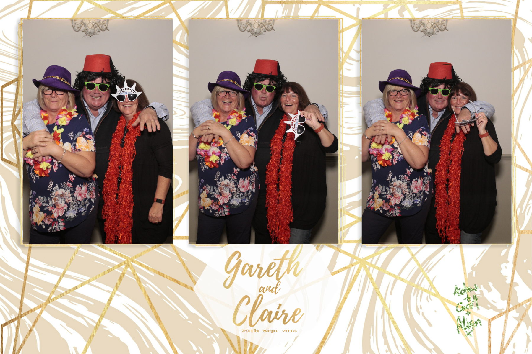 Claire & Gareth's Wedding | View more photos from the event at gallery.myphotoboothexperience.co.uk/u/MyPhotoBoothExperienceLtd/Claire-Gareths-Wedding